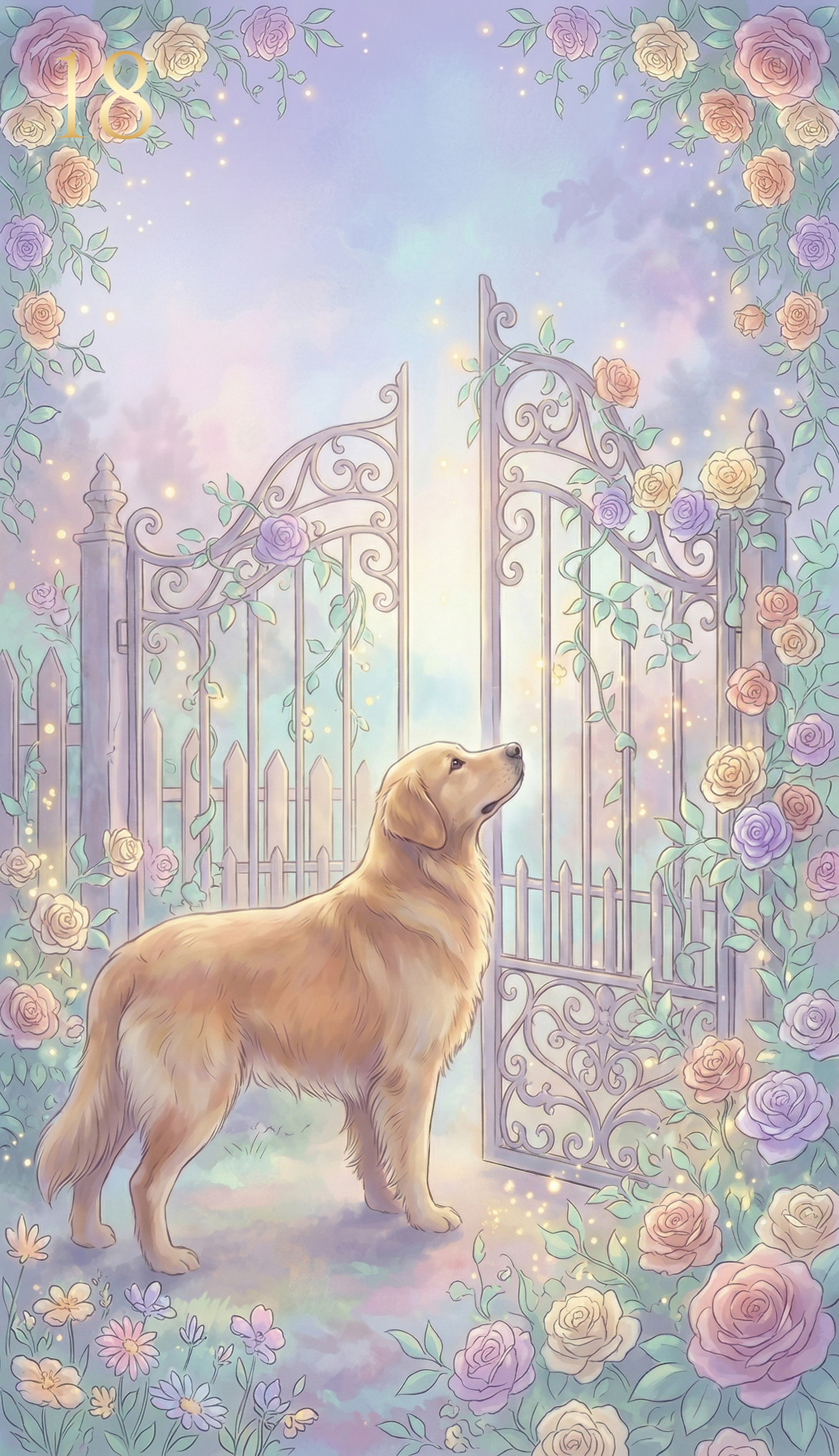 Der Hund, Lenormand-Karte 18