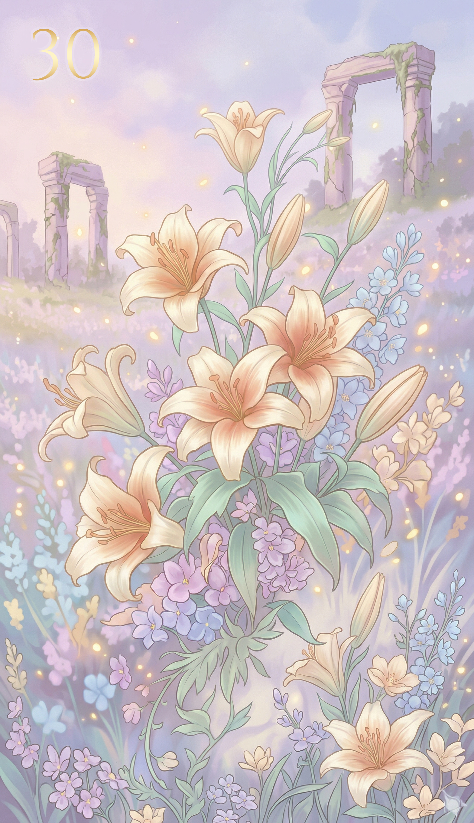 Die Lilie, Lenormand-Karte 30